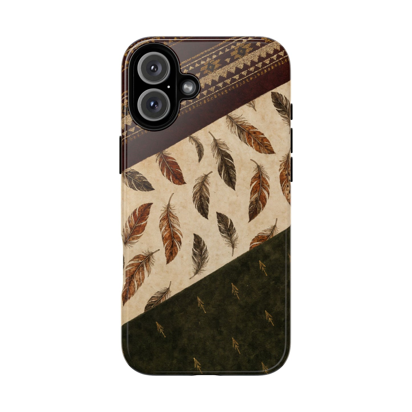 Feather Aztec Swaths Tough Case