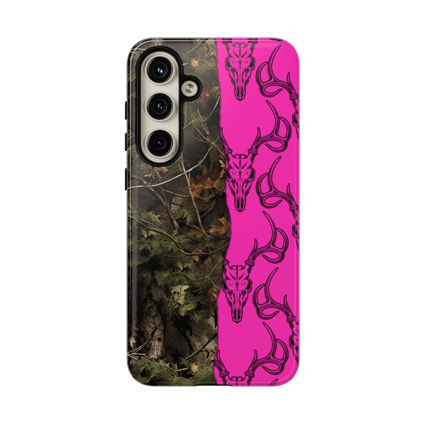 Camo Deer Skulls Pink Tough Case