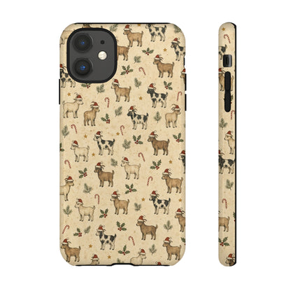 Santa Goats Tough Case