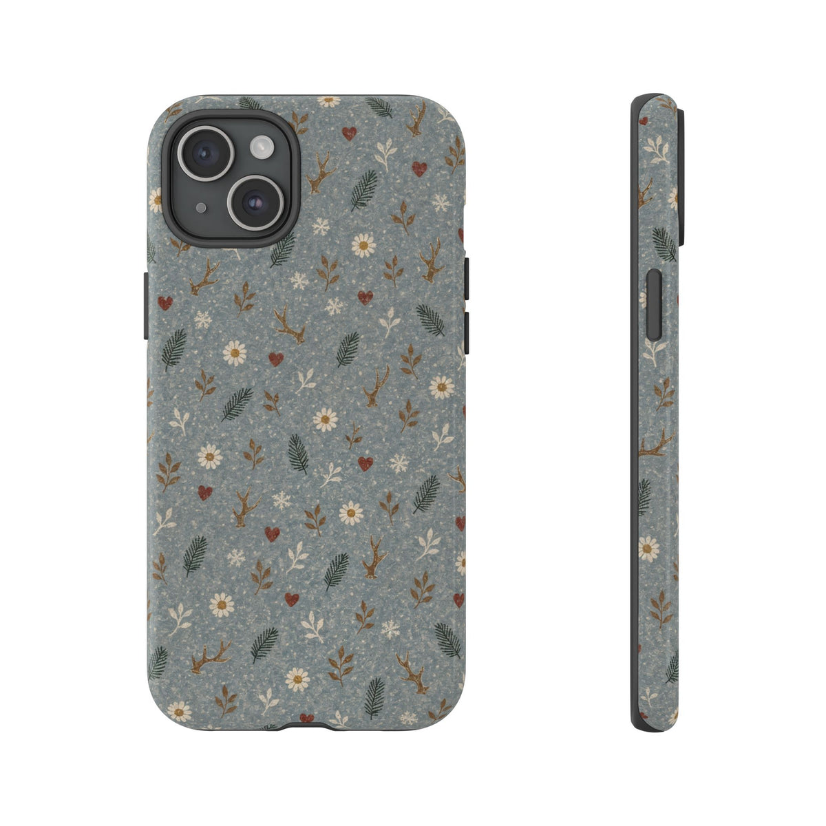Antler Daisies Snow Tough Case