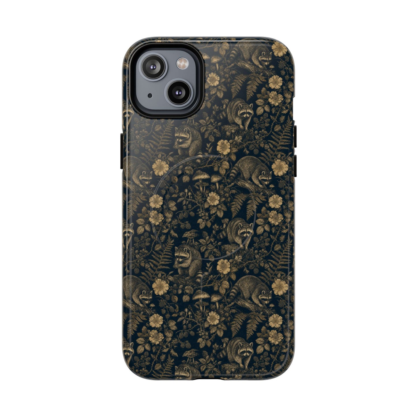 Midnight Raccoon Magnetic Case