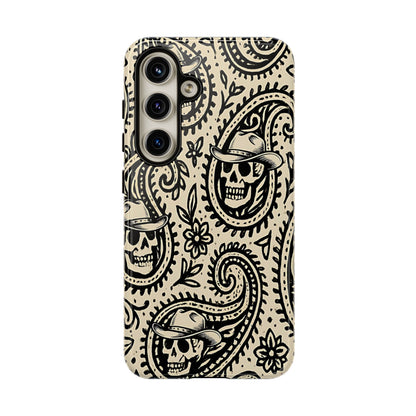 Cowboy Skull Paisley Tough Case