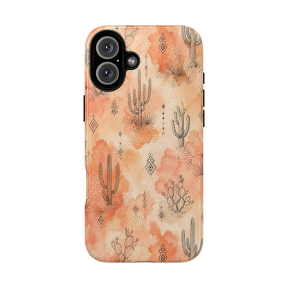 Watercolor Cactus Tough Case