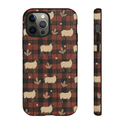 Plaid Sheep Tough Case