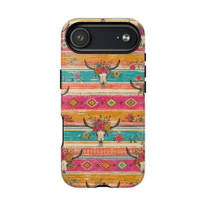 Serape Skull Magnetic Case