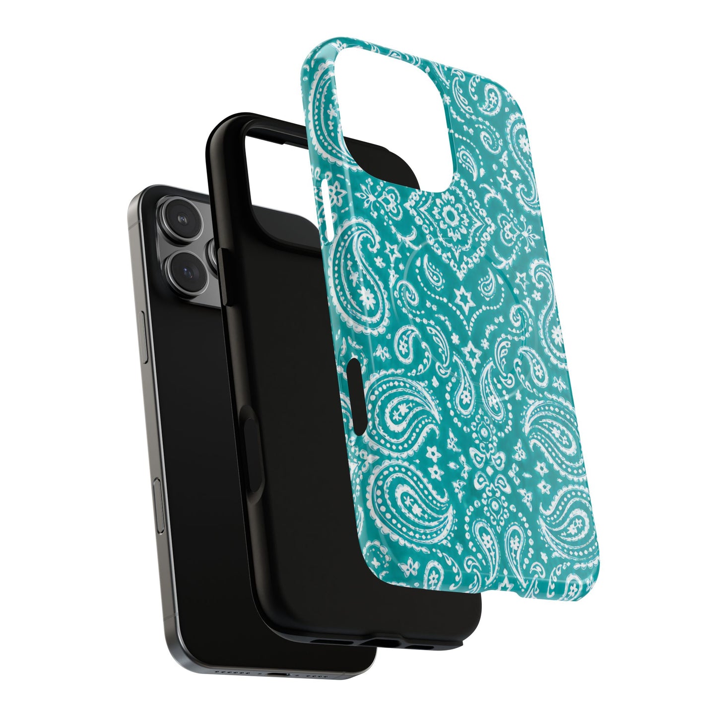 Teal Bandana Magnetic Case