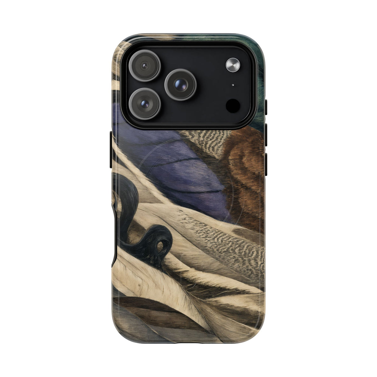 Mallard Feathers Magnetic Case