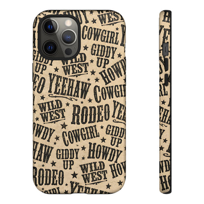 Cowgirl Slang Tough Case
