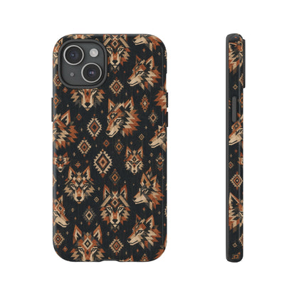 Aztec Wolves Tough Case