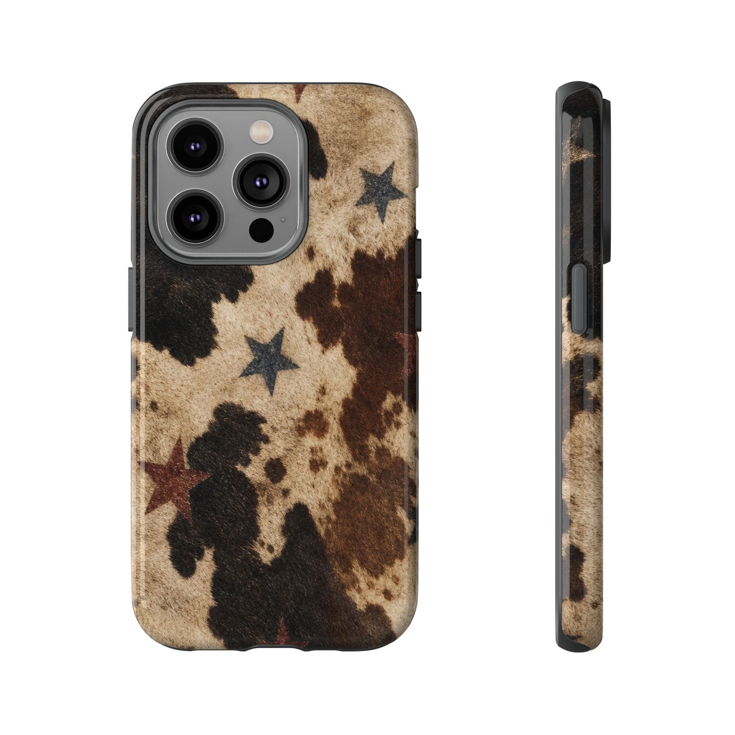 Stars And Cowhide Tough Case