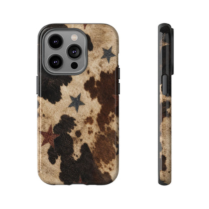 Stars And Cowhide Tough Case