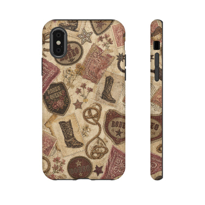 Cowgirl Collage Tough Case