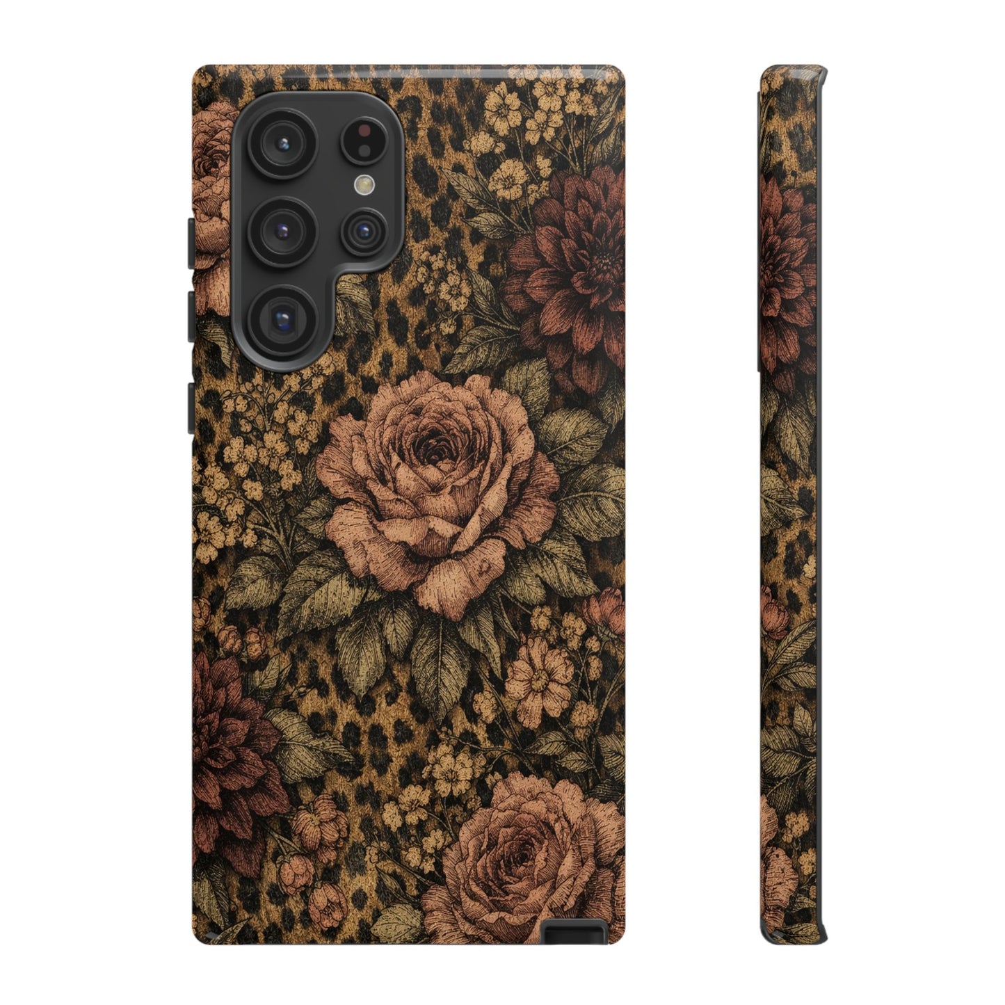 Leopard Bloom Tough Case