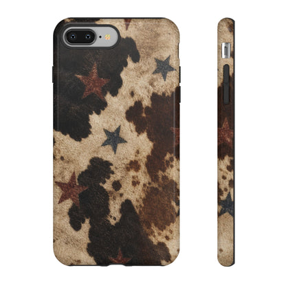 Stars And Cowhide Tough Case