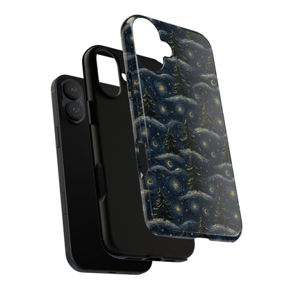 Starry Night Pines Tough Case