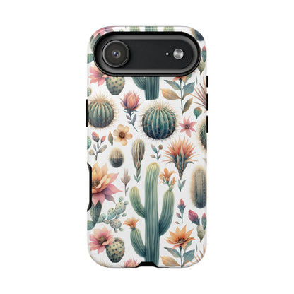 Floral Cactus Tough Case