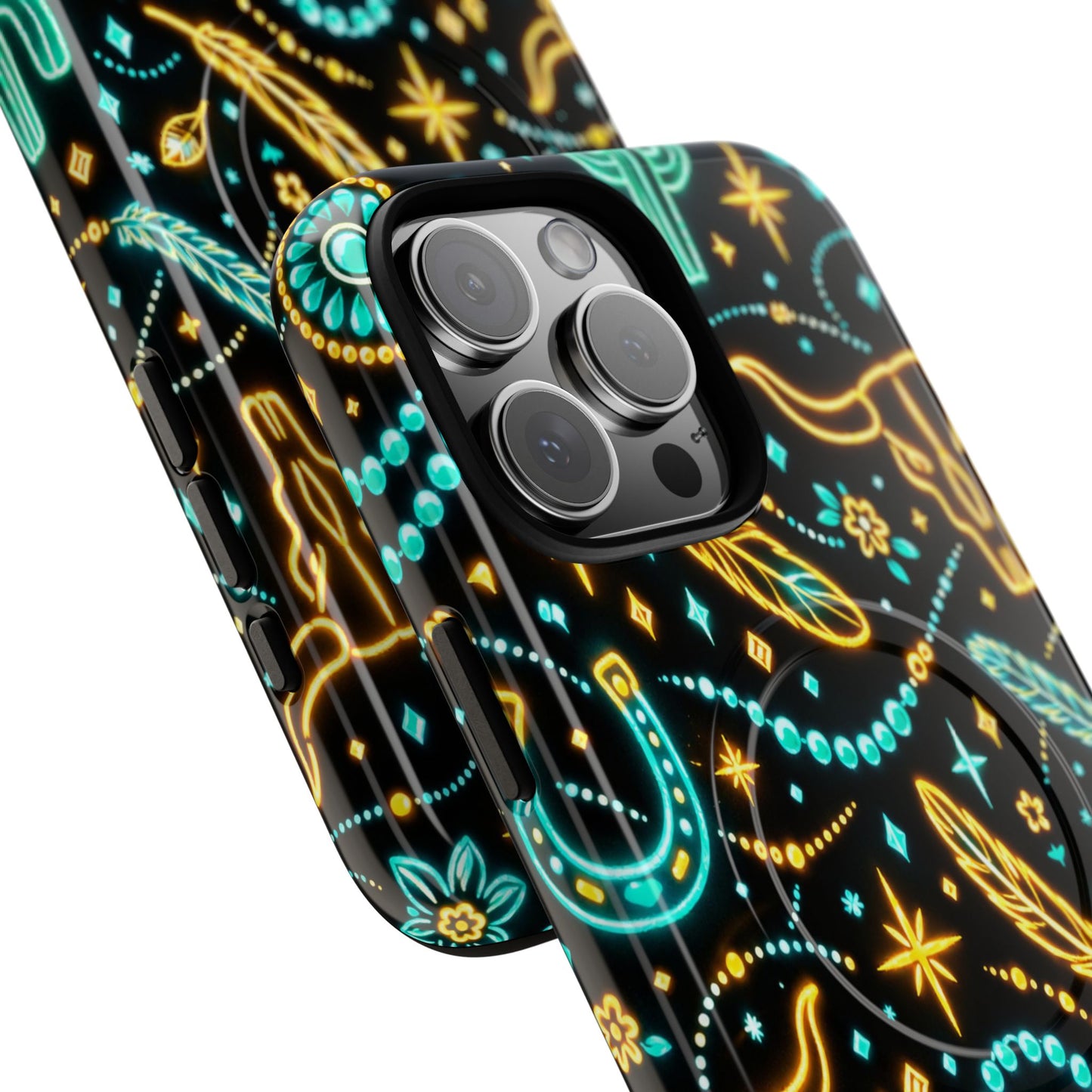 Neon Turquoise Magnetic Case