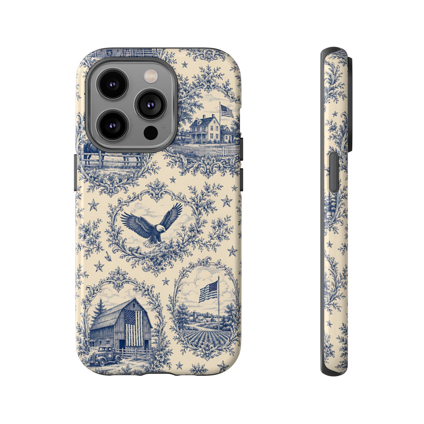 USA Toile Tough Case