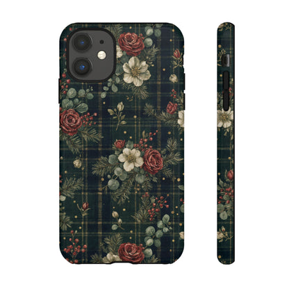 Tartan Roses Tough Case