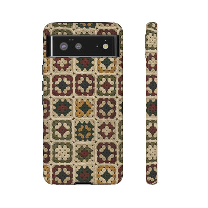 Christmas Granny Square Tough Case