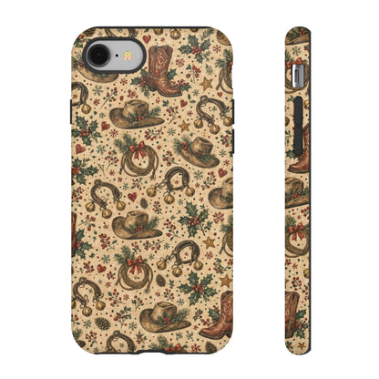 Cowboy Christmas Tough Case