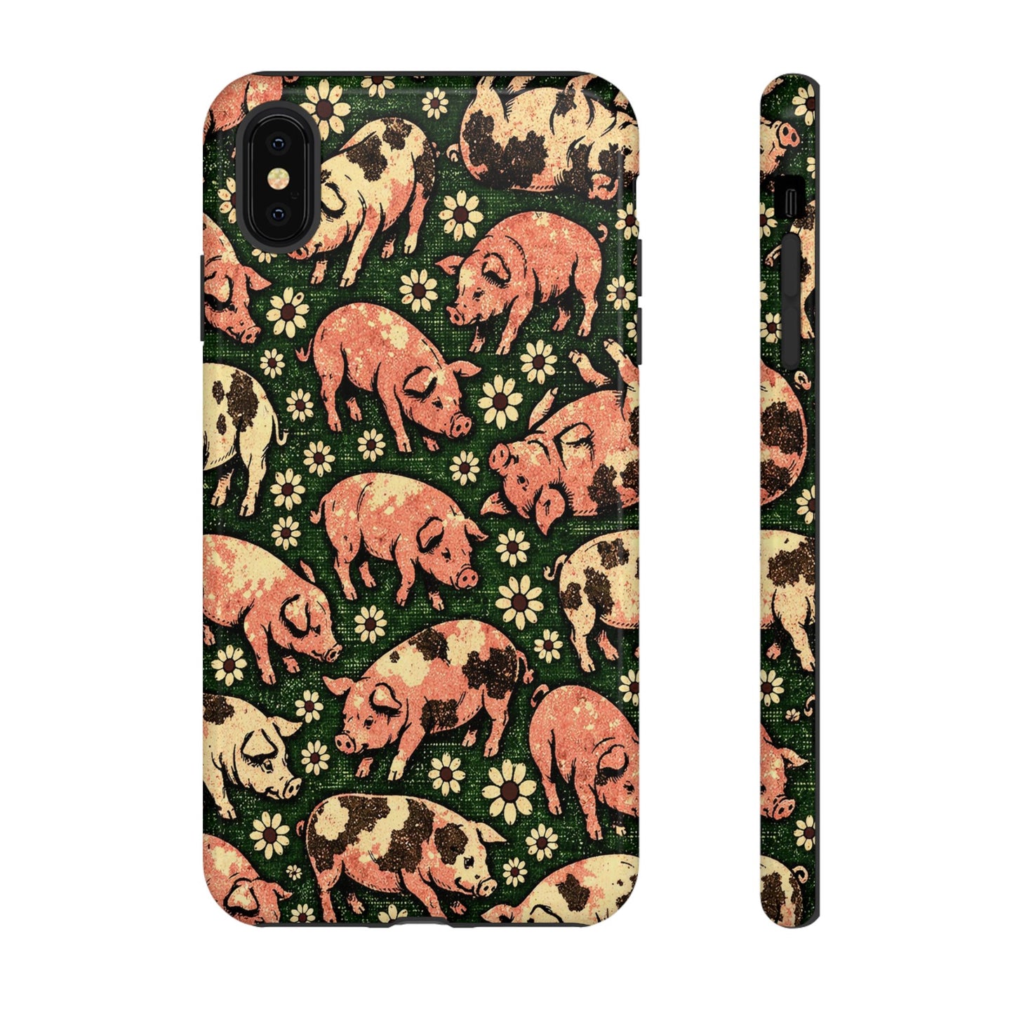 Retro Pigs Tough Case