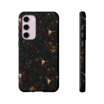 Bull Skull Bloom Tough Case