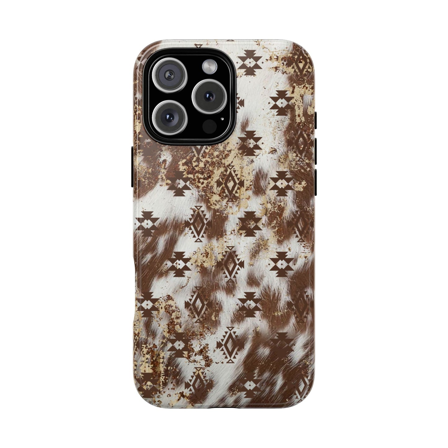 Aztec Cowhide Tough Phone Case