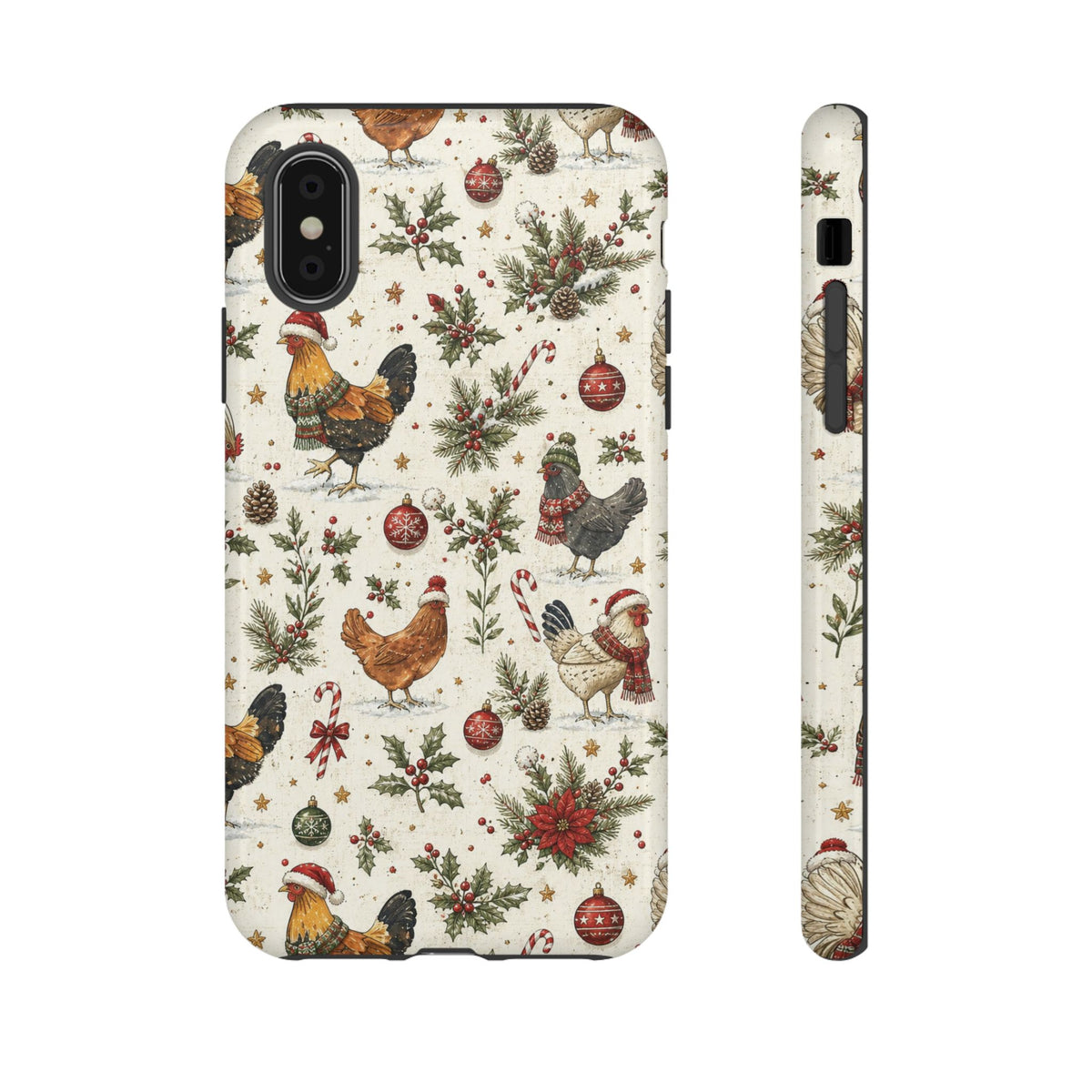 Santa Hens Tough Case