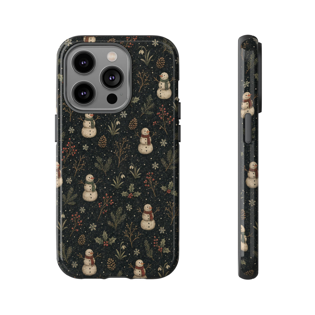 Midnight Snowmen Tough Case