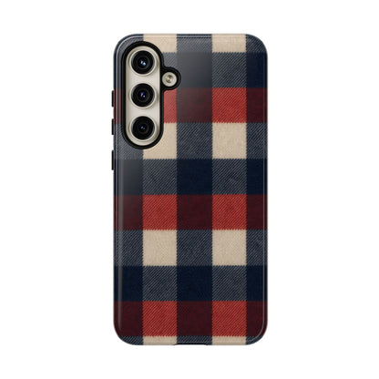 Patriotic Plaid Tough Case