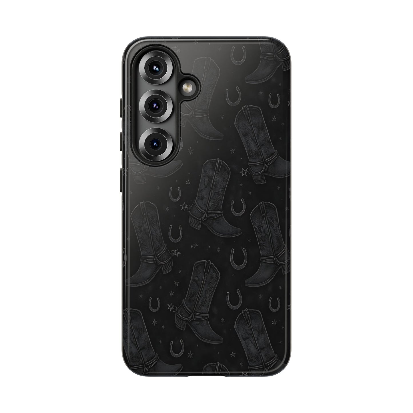 Western Noir Boots Tough Case