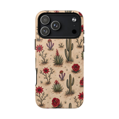 Red Bloom Desert Magnetic Case