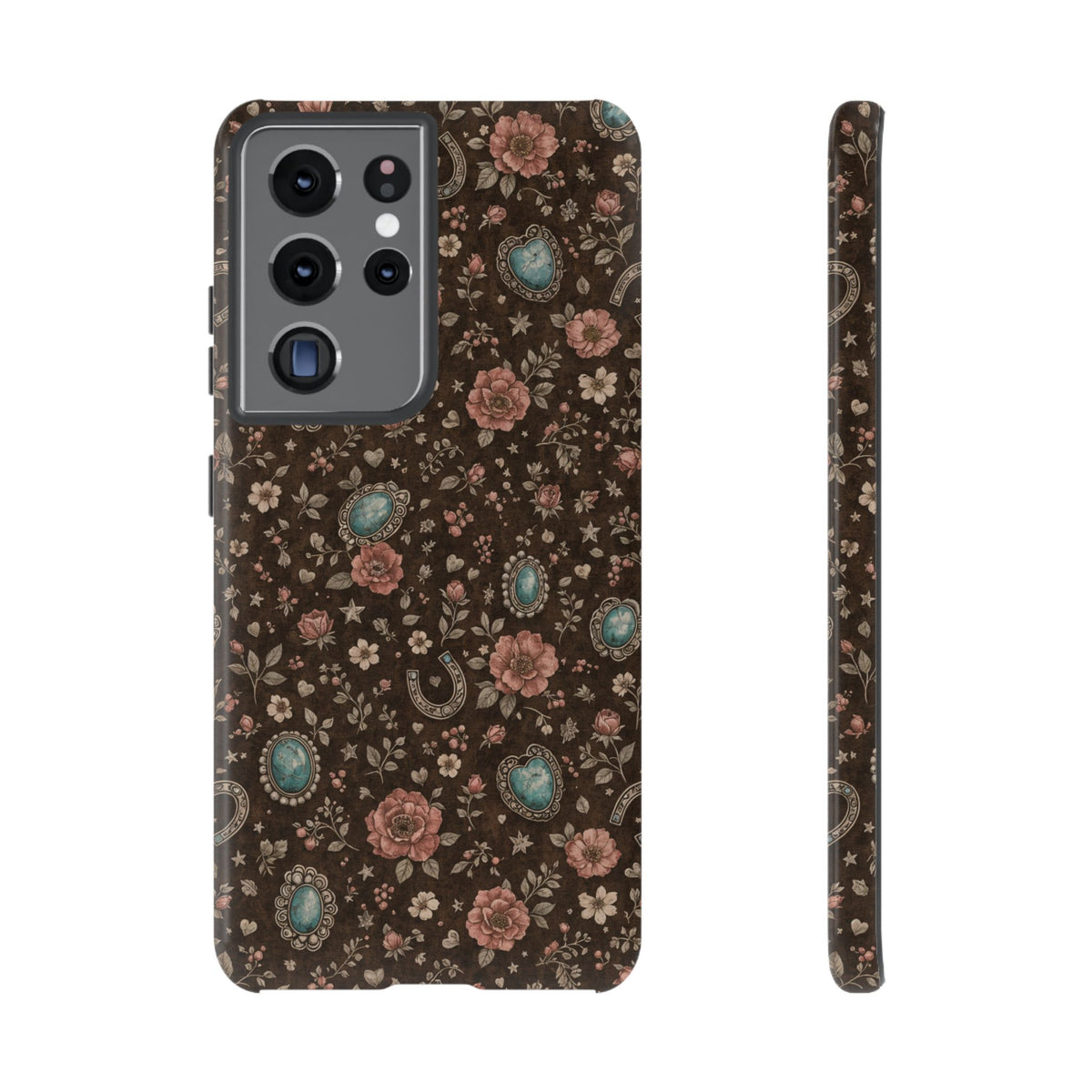 Turquoise Roses Tough Case