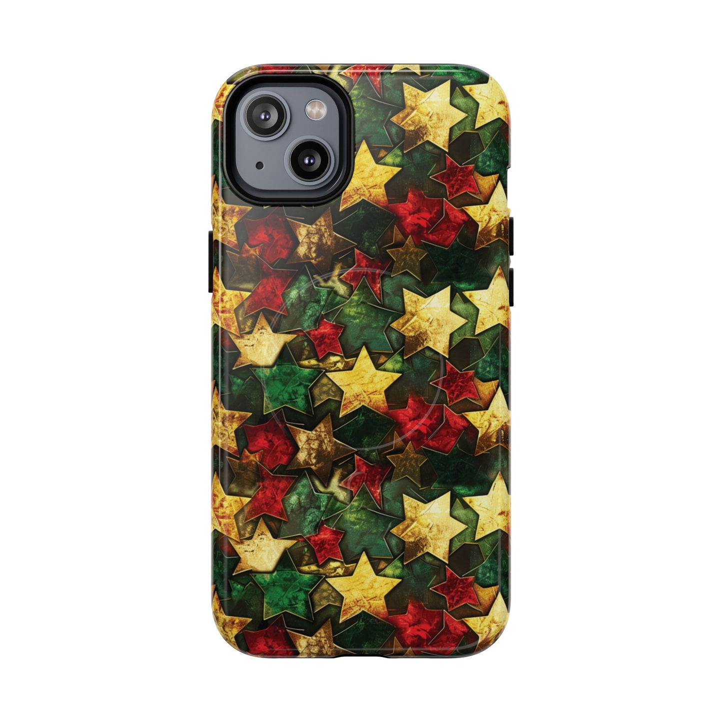 Stained Glass Stars Magnetic Case