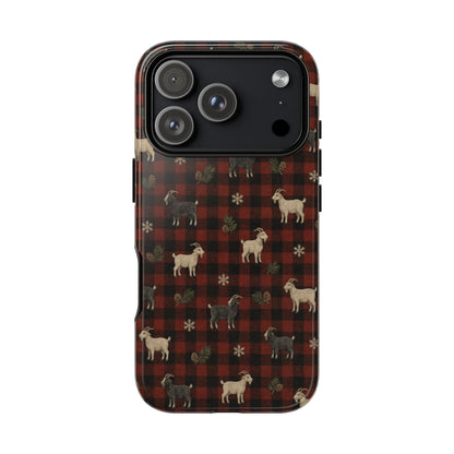 Buffalo Check Goats Tough Case