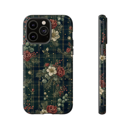 Tartan Roses Tough Case