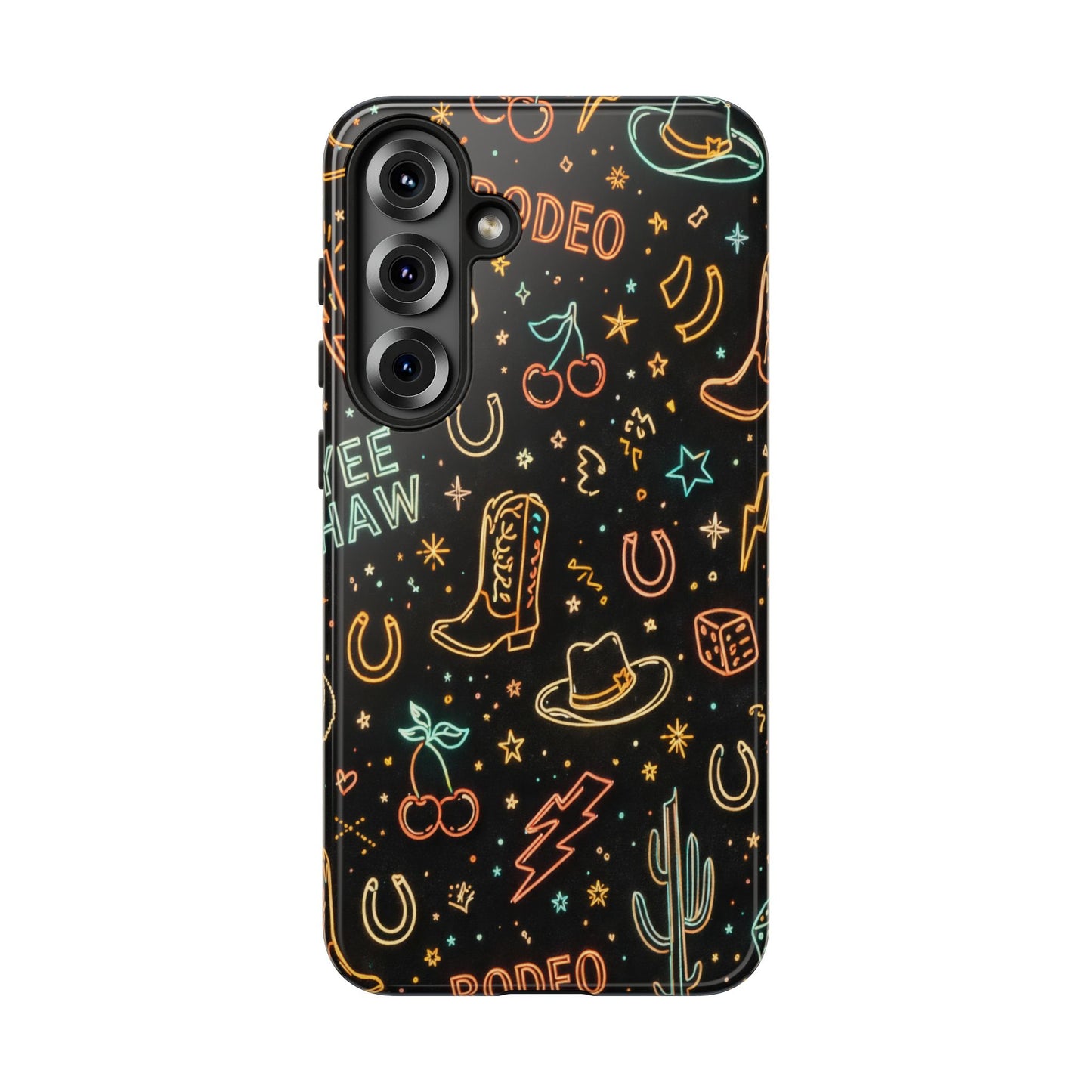 Retro Neon Rodeo Tough Case