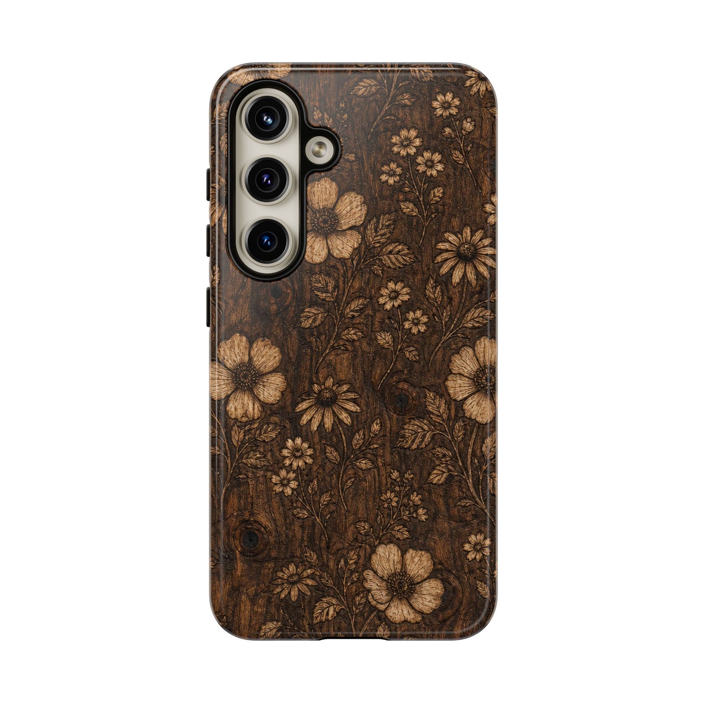 Floral Bark Tough Case