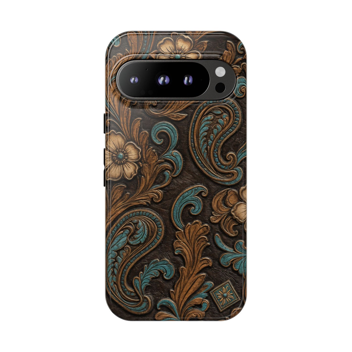 Tooled Paisley Tough Case
