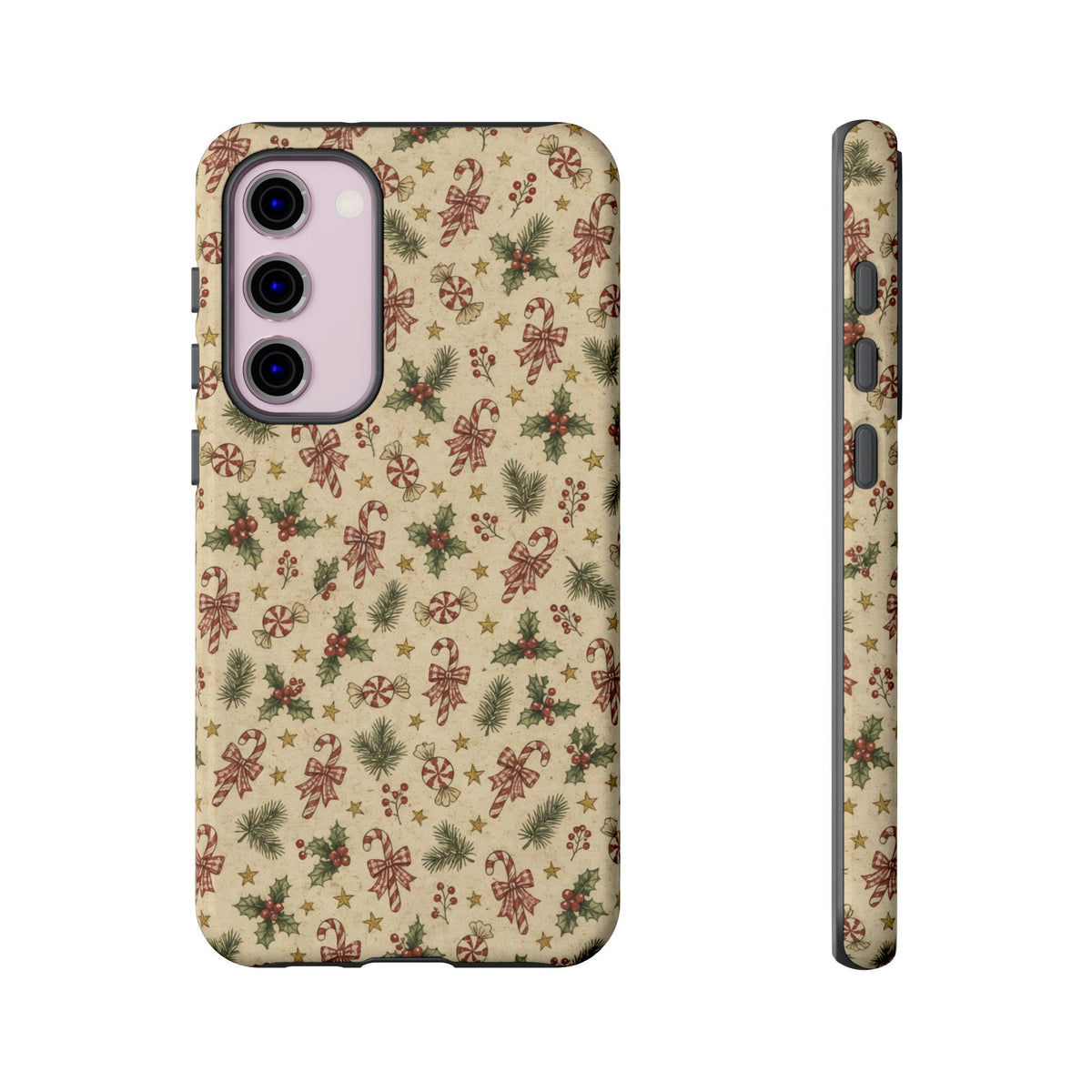 Candy Cane Gingham Tough Case