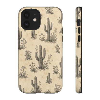 Cactus Sketch Tough Case