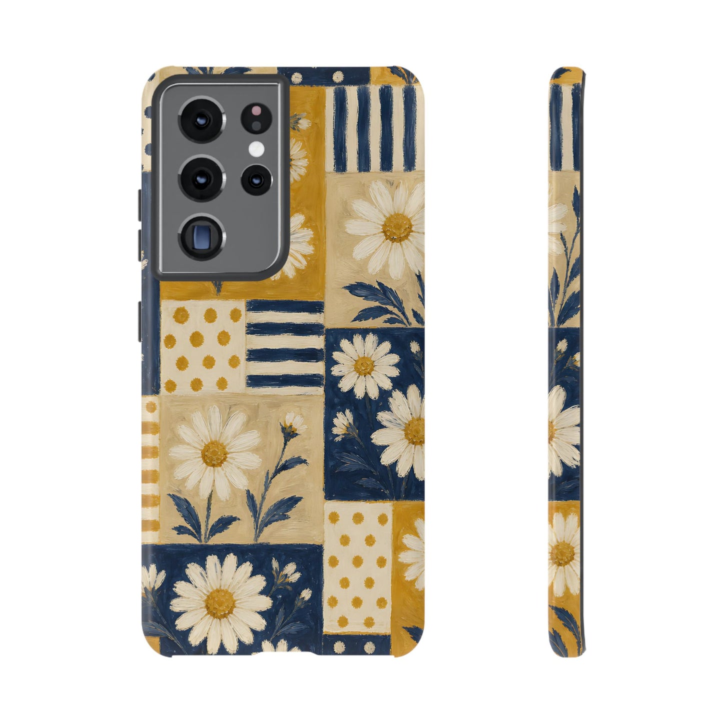Daisy Patchwork Tough Case