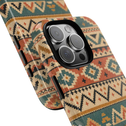Stacked Aztec Tough Case