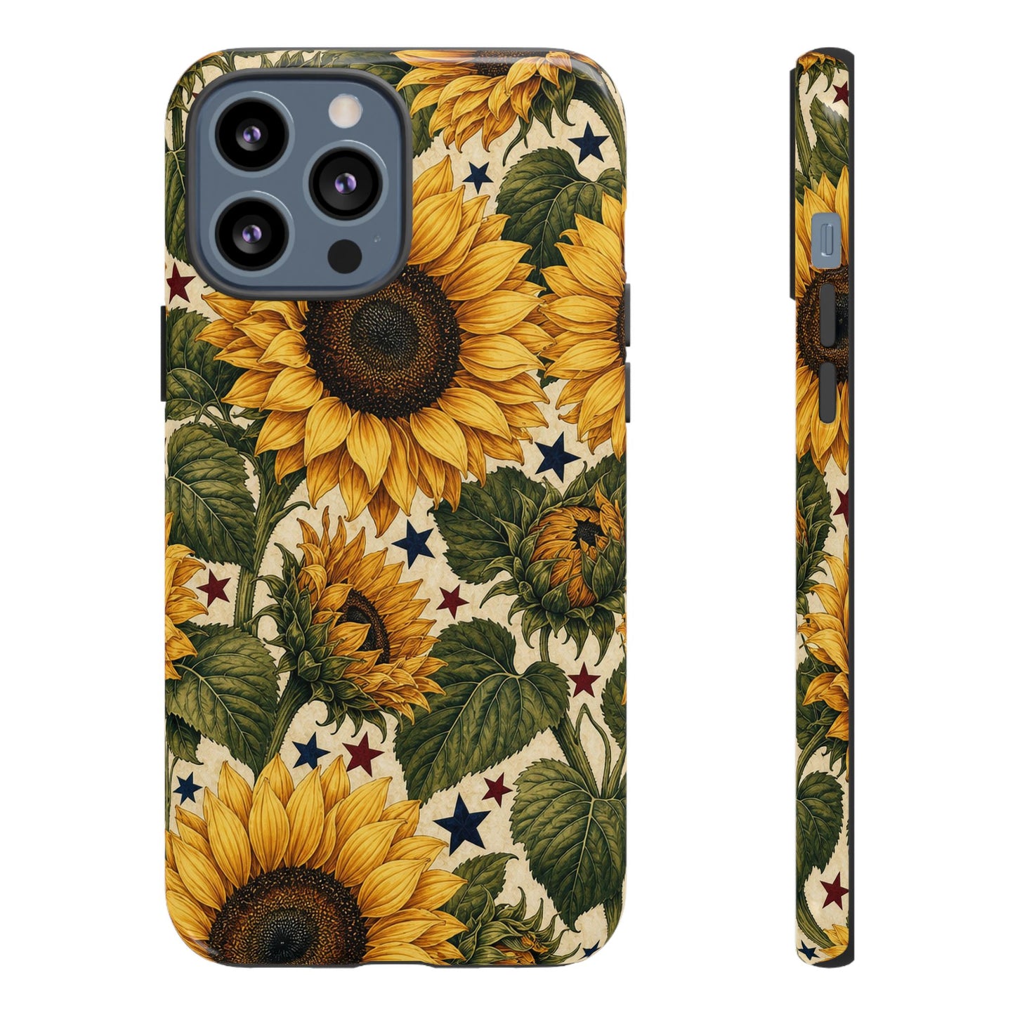 Stars And Sunflowers Tough Case
