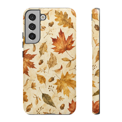 Golden Leaves Tough Case