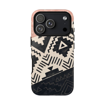 Blush Aztec Tough Case