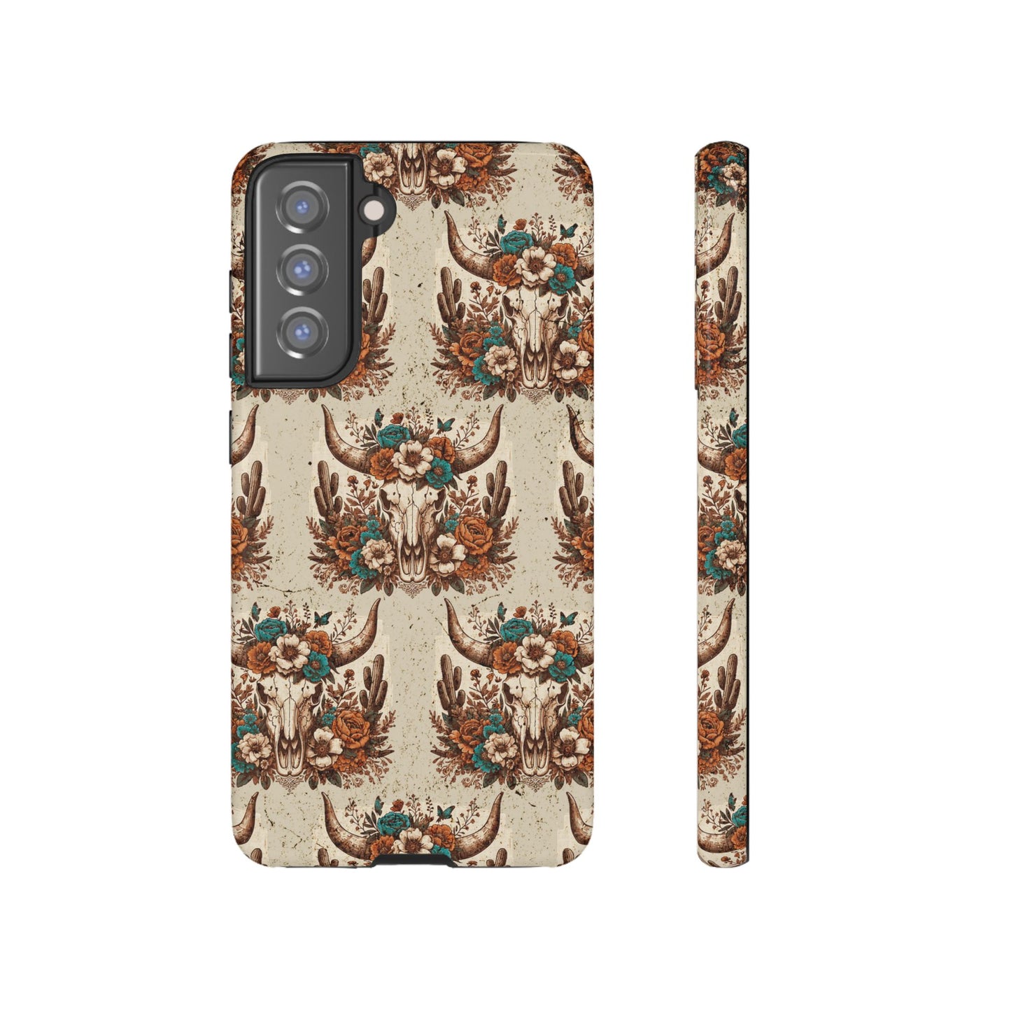 Boho Bull Skull Tough Case