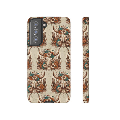 Boho Bull Skull Tough Case