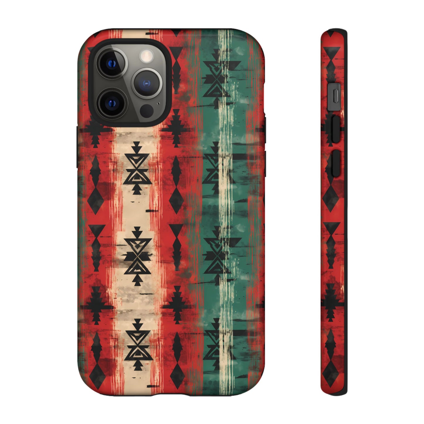 Christmas Grunge Aztec Tough Case